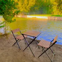 میز صندلی تاشو|صندلی و نیمکت|خمینی‌شهر, |دیوار