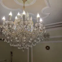 لوستر کلاسیک کریستالی|لوستر و چراغ آویز|ارومیه, |دیوار