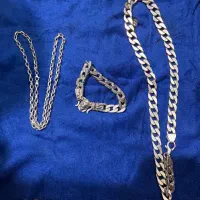 دستبند گردنبند زنجیر نقره|جواهرات|تهران, مولوی|دیوار