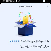 ۷۰ میلی گرم طلا رایگان ببر