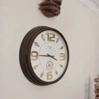 ساعت دیواری دو موتوره قطر ۵۰