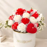 باکس شمع گل