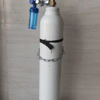 کپسول اکسیژن با مانومتر