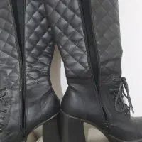 بوت بلند سایز ۳۸ کاملا سالم ونو|کیف، کفش، کمربند|چالوس, |دیوار