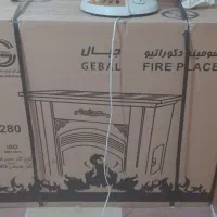 بخاری گازی شومینه دکوراتیو۲۸۰جبال مدل امانوئل مشکی|بخاری، هیتر، شومینه|کرمان, |دیوار