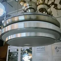 لوستر پنکه ای ریموت کنترل دار وارداتی|لوستر و چراغ آویز|بوشهر, |دیوار