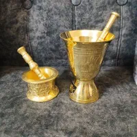 برنجی برنزی مسی کلکسیون مجسمه ظروف آشپزخانه برنز