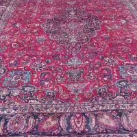 فرش دستبافت ۱۲متری و یکجفت۶متری مناسب خانه باغ .