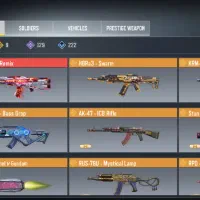 اکانت کالاف طاق با هم سطح