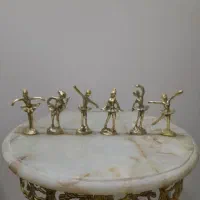 ۶ عدد عروسک برنجی