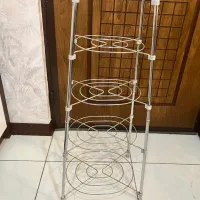 قفسه فلزی برای وسایل آشپزخانه (پنج طبقه استیل)