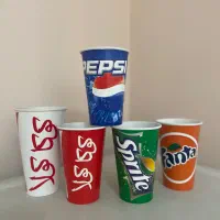 لیوان نوشابه/لیوان/لیوان کاغذی/لیوان کوکا