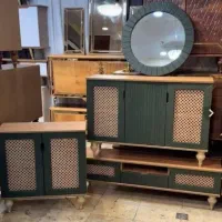 صنایع چوب وام دی اف کابینت کمددیواری تخت کنسول و..|جاکفشی، کمد، دراور|ملکآباد, |دیوار