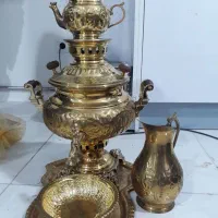 سرویس سماور برنج|سماور، چای‌ساز، قهوه‌ساز|اردبیل, |دیوار