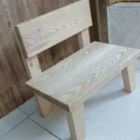 اسباب بازی پاپت گیم نو . میز و صندلی چوبی کودک ..