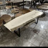 رگال و میز و صندلی فلزی blue iron