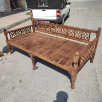 تشک و پشتی تخت جی دکو سنتی|مبلمان خانگی و میز عسلی|کرج, حصارک بالا|دیوار