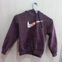 هودی بچه گانه رنگ سماقی سایز ۴۸