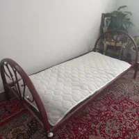 تخت فر مژه تک نفره فلزی