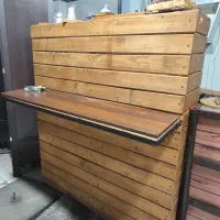 میز صندلی میز کانتر میز ویترینی یخچال 70سانتی