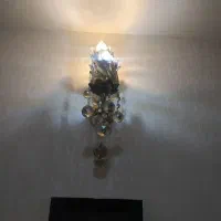 یه جفت لوستر برنجی ۴شاخه|لوستر و چراغ آویز|اردبیل, |دیوار