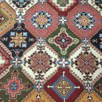 فرش|فرش|باغستان, |دیوار