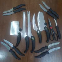 چاقو میراکل اصل آلمان ۱۵ پارچه|ظروف سرو و پذیرایی|تهران, هروی|دیوار