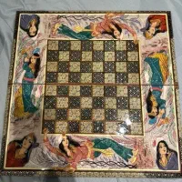 تخته نرد سفارشی خاتم کاری