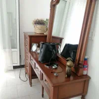 تخت دونفره تمام چوب راش|تخت و سرویس خواب|پردیس, فاز ۵|دیوار
