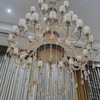 لوستر 46 شاخه واردتی|لوستر و چراغ آویز|اصفهان, طامه|دیوار