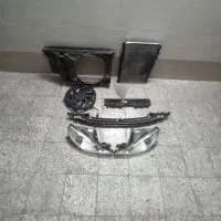 چراغ۲۰۶،موتور فن۲۰۶،رادیاتورآب۲۰۶،سینی فن ودیاق۲۰۶