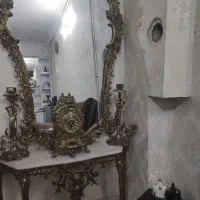 آینه شمعدان برنج|لوستر و چراغ آویز|مشهد, انقلاب|دیوار