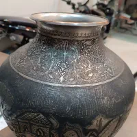 گلدان قلمزنی