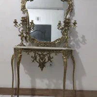 آینه و شمعدان  ساعت