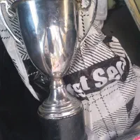 کاپ ورزشی قدیمی برنزی|کلکسیون اشیاء عتیقه|مشگین شهر, |دیوار