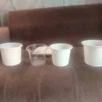حدود ۵۰۰ عددسطل یکبار مصرف  و دیس فومی