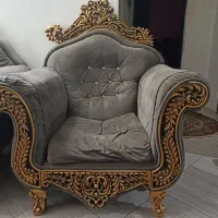 مبل نیمه سلطنتی|مبلمان خانگی و میز عسلی|گلبهار, شهر جدید گلبهار|دیوار