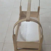 گهواره چوبی کودک|تخت و صندلی بچه|اردبیل, |دیوار