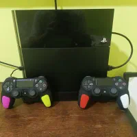 ps4 فت 2 دسته به همراه شارژر و فن خنک کننده|کنسول، بازی ویدئویی و آنلاین|گرگان, |دیوار