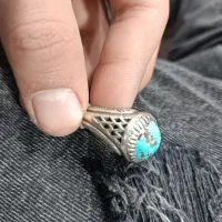 انگشتر مردونه فیروزه|جواهرات|قم, علی آباد|دیوار