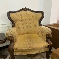 مبل سلطنتی ۹ نفره  با میز نهاری ۱۰ نفره