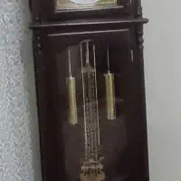 ساعت ایستاده چوبی