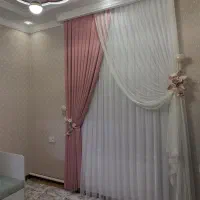 پرده فانتزی و لوکس (بازسازی و دکوراسیون)|پرده، رانر، رومیزی|مشهد, سناباد|دیوار