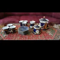 ست چایخوری سورمه ایی اصل ایتالیا
