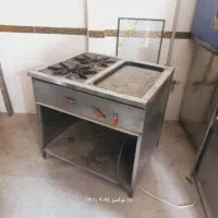 گریل روغنی اجاق دوشعله فر پیتزا درحد نو|کافیشاپ و رستوران|نسیمشهر, |دیوار