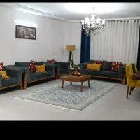 مبل ۷ نفره همراه با جلو مبلی و میز غذا خوری ۸ نفره|مبلمان خانگی و میز عسلی|کرج, ساماندهی|دیوار