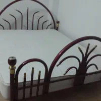 تخت فلزی دونفره در حد نو