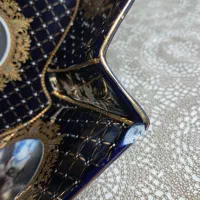 یک عددمیوه خوری طلاکوب سورمه ای