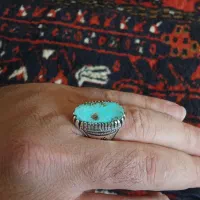 انگشتر نقره فیروزه|جواهرات|اهر, |دیوار