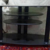 میز تلویزیون شیشه ای